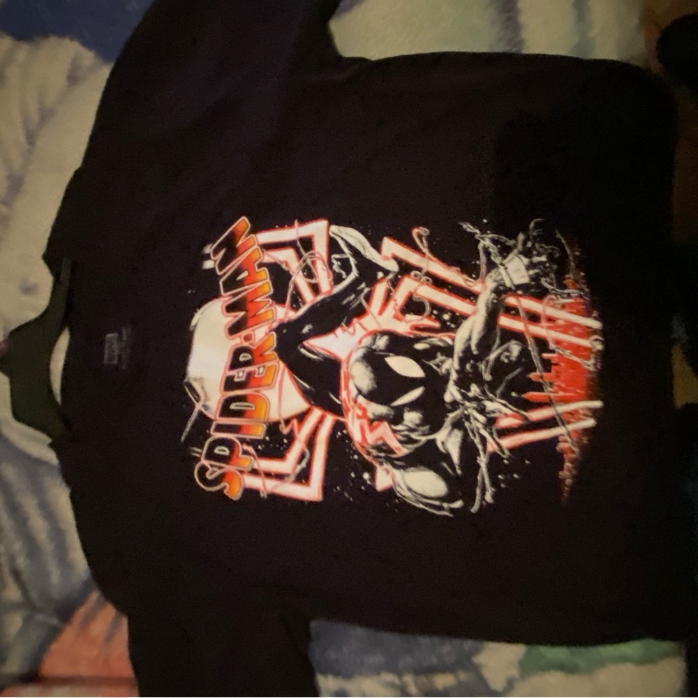 Marvel Black Spider-Man Graphic Tee